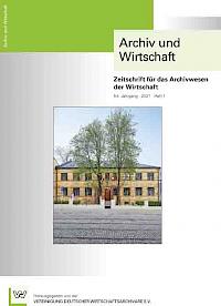Archiv und Wirtschaft Coverbild 2021 / Heft 1