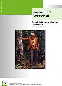 Archiv und Wirtschaft Coverbild 2020 / Heft 3+4