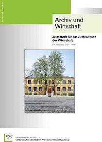 Archiv und Wirtschaft 2021 / Heft 1, Titelbild
