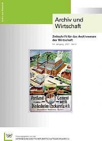 Archiv und Wirtschaft Coverbild 2021 / Heft 3