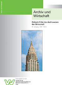 Archiv und Wirtschaft Coverbild 2022 / Heft 4